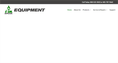 Desktop Screenshot of apeakequipment.com