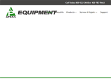 Tablet Screenshot of apeakequipment.com